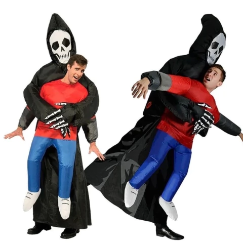 Disfraz Inflable La Muerte Disfraces Halloween - comprar online
