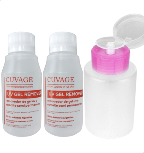 Kit 2 Removedores 120ml Semipermanente + 1 Dosificador - comprar online