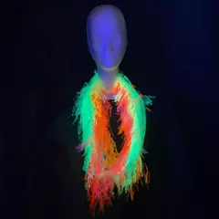 Collar Fluo Flecos Hawaiano X 20 Plastico Cotillon Carioca - Tienda CyP