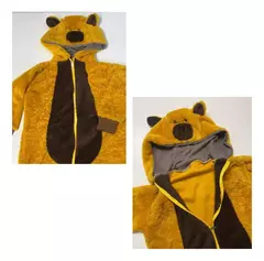 Pijama Enterito Infantil Con Capucha Mameluco Niños Disfraz