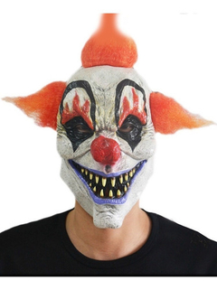 Mascara Payaso Tripelo 100% Latex // Payaso Asesino Halloween