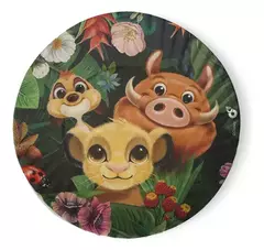 Plato Descartable X 8 Cumpleaños Infantil Disney - comprar online