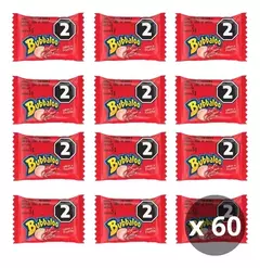 Chicle Bubbaloo Frutilla Globo Caja X 60 Unidades Golosinas - comprar online