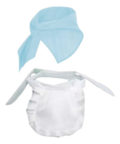 Disfraz Patrio Set Pañuelo + Delantal // Paisana Fiestas Patrias - comprar online
