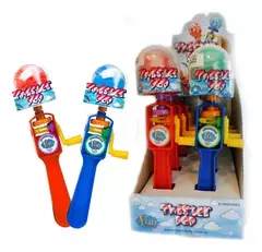 Chupetin Giratorio Twister Pop X 8 Fun Candy Golosina Coti