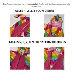 Pijama Enterito Infantil Con Capucha Mameluco Niños Disfraz - Tienda CyP
