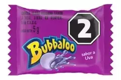 Chicle Bubbaloo Uva Globo Caja X 60 Unidades Golosinas - Tienda CyP