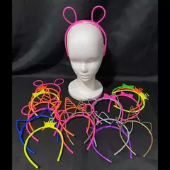 Vincha Plastica Rigida X10 // Infantil Unicornio Moño Cotillon en internet
