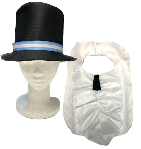 Accesorio Disfraz Patrio Caballero Jabot + Galera Patrias - comprar online