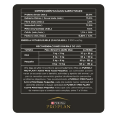 Pro Plan Perro Active Mind Peq X 7.5 Kg - Pipa Store