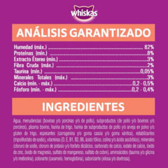 Imagen de Whiskas Pouch Sabor Carne Souffle X 85 Grs