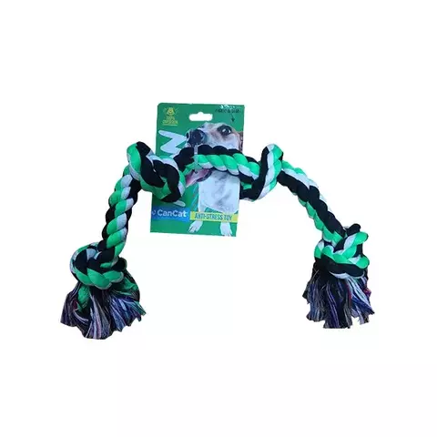 Soga de algodón Con 4 Nudos X 35 Cm