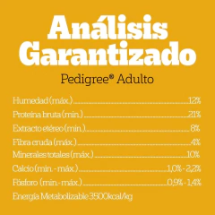 Pedigree Perro Adulto Sabor Carne Pollo Y Cereales X 21+3 Kg - tienda online