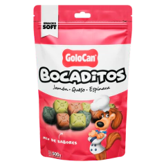 Golocan Bocaditos Jamon, Queso Y Espinaca X 500 G