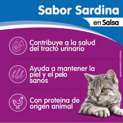 Whiskas Pouch Sardina En Salsa 85 Grs - tienda online