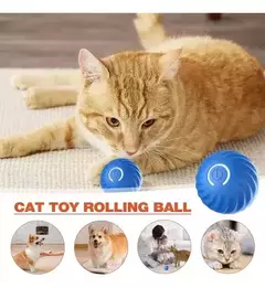 Pelotita Interactiva para perros y gatos con carga USB - comprar online