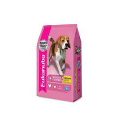 Eukanuba Perro Adulto Control De Peso Mediano X 15 Kg