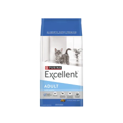 Excellent Gato Adulto Pollo Y Arroz 3 Kg
