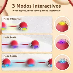 Pelota Interactiva para Gatos con Soga Juguete Inteligente en internet
