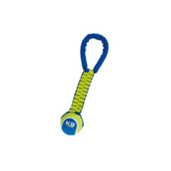 Tirador con soga y pelota K9 twist