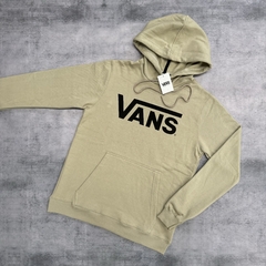 BUZO HOODIE VANS BEIGE - Elixir Indumentaria