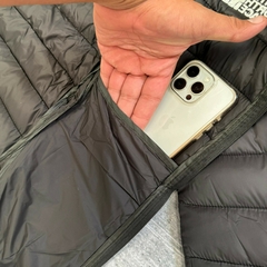PUFFER TNF UNISEX NEGRA - Elixir Indumentaria