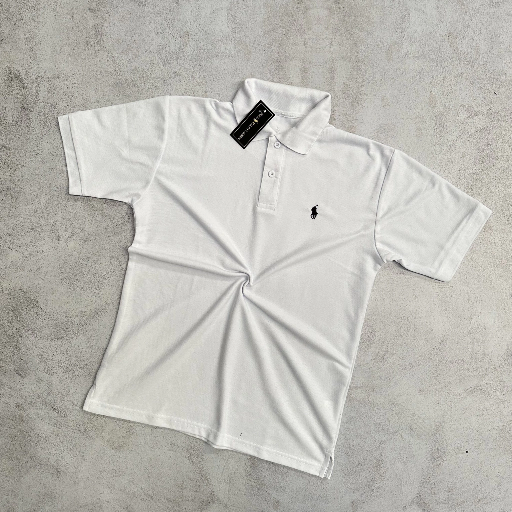 CHOMBA POLO BLANCA