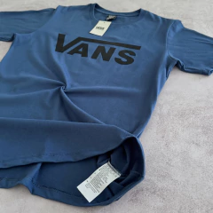 REMERA VANS AZUL PETROLEO - tienda online