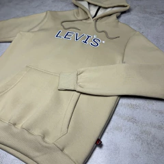 BUZO HOODIE LEVI'S NEON BEIGE - Elixir Indumentaria