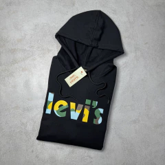 BUZO HOODIE LEVI'S CAMUFLAJE NEGRO - tienda online