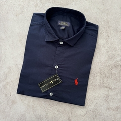 CAMISA POLO CLASSIC FIT AZUL MARINO - comprar online