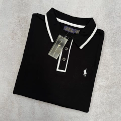 CHOMBA POLO VIVO NEGRA - tienda online