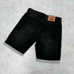 BERMUDA DE JEANS LEVIS NEGRA - Elixir Indumentaria