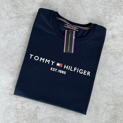REMERA TOMMY AZUL MARINO - tienda online