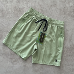 MALLA POLO BOLSILLO CON CIERRE VERDE - tienda online