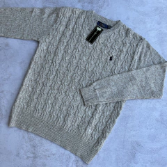 SWEATER POLO VINTAGE BEIGE