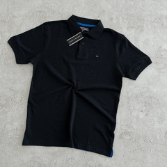 CHOMBA TOMMY NEGRA IMPORTADA - comprar online