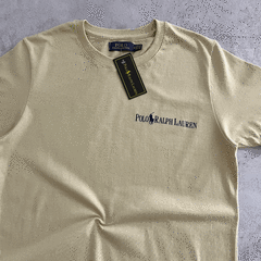 REMERA POLO MINIMAL BEIGE - comprar online