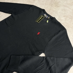 PULLOVER TRAMADO POLO AZUL MARINO