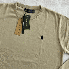 SWEATER POLO CLÁSICO BEIGE B en internet