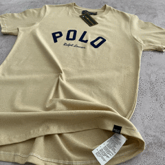 REMERA POLO URBAN BEIGE - Elixir Indumentaria