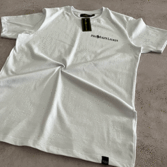 REMERA POLO MINIMAL BLANCA en internet