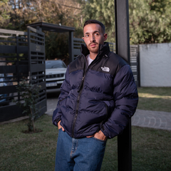 JACKET TNF NEGRO Y AZUL - comprar online