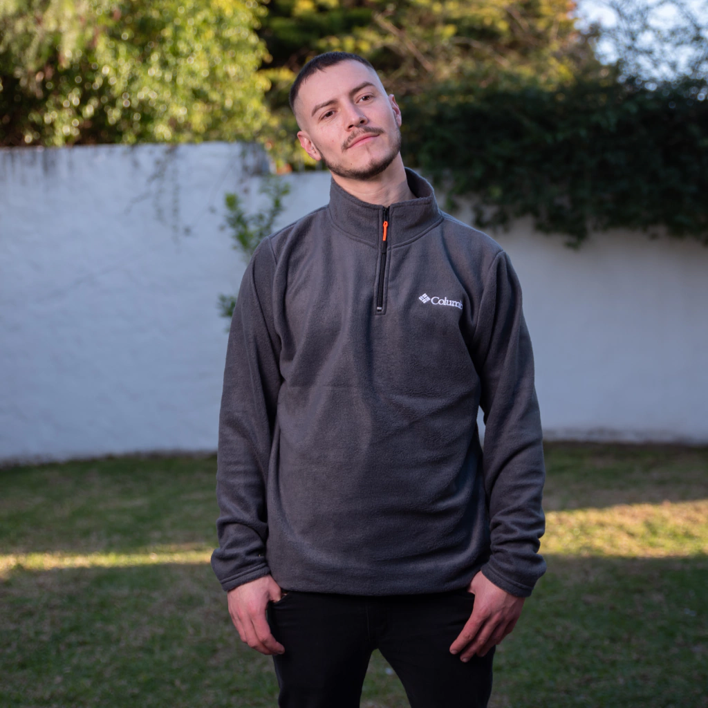 MICROPOLAR COLUMBIA GRIS OSCURO