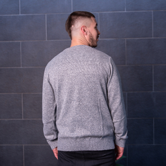 SWEATER POLO VINTAGE GRIS CLARO en internet