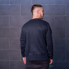 SWEATER POLO VINTAGE AZUL en internet