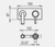 Grifería Lavatorio De Pared Monocomando Cromo Hidromet Vector 42180 - comprar online