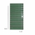 Revestimiento Bamboo Verde Malla de vidrio 15x30 cm Piu - comprar online