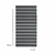 Revestimiento Bamboo Gris Malla de vidrio 15x30 cm Piu - comprar online