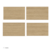 Revestimiento Fileto Canela 60 X 105 CM - tienda online